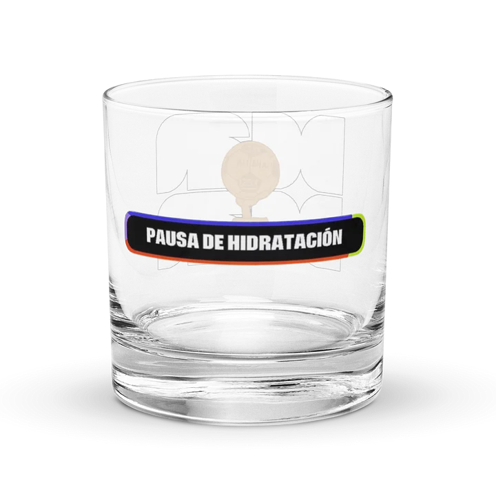 Sickos World Cup Pausa de Hidratacion Rocks Glass product image (1)