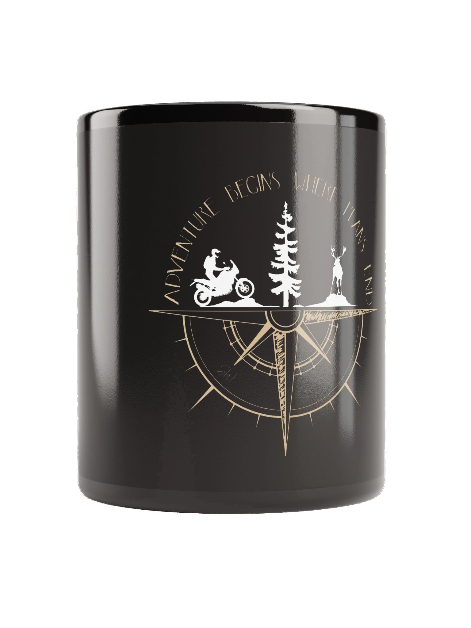 Quality Ceramic Mug | Adventure Begins Where Plans End product image (1)