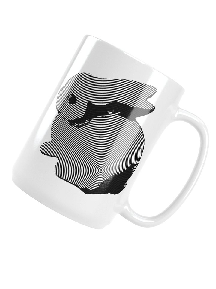 schizo autist bunny milkmug product image (2)