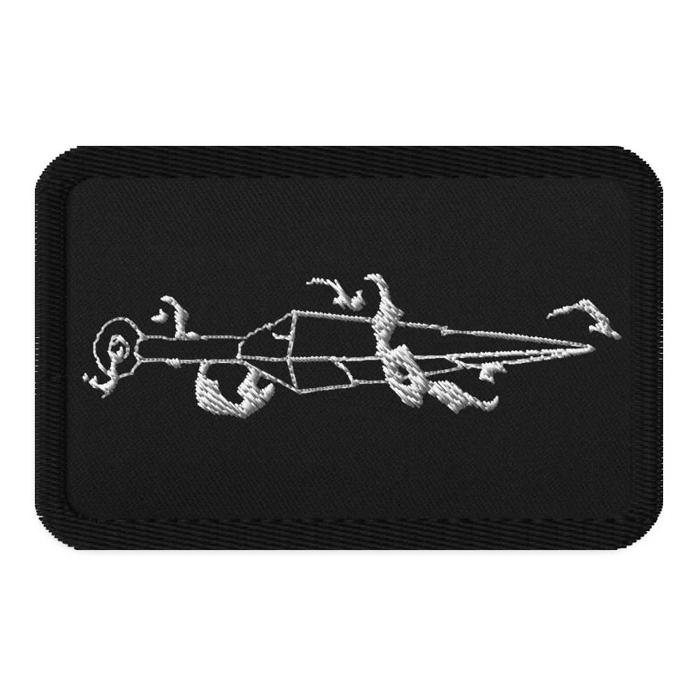 Empowered Kunai Embroidered Patch product image (1)