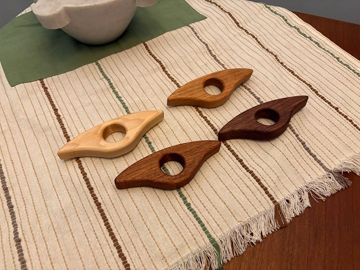 Thumb Page Holders, Assorted Woods product image (1)
