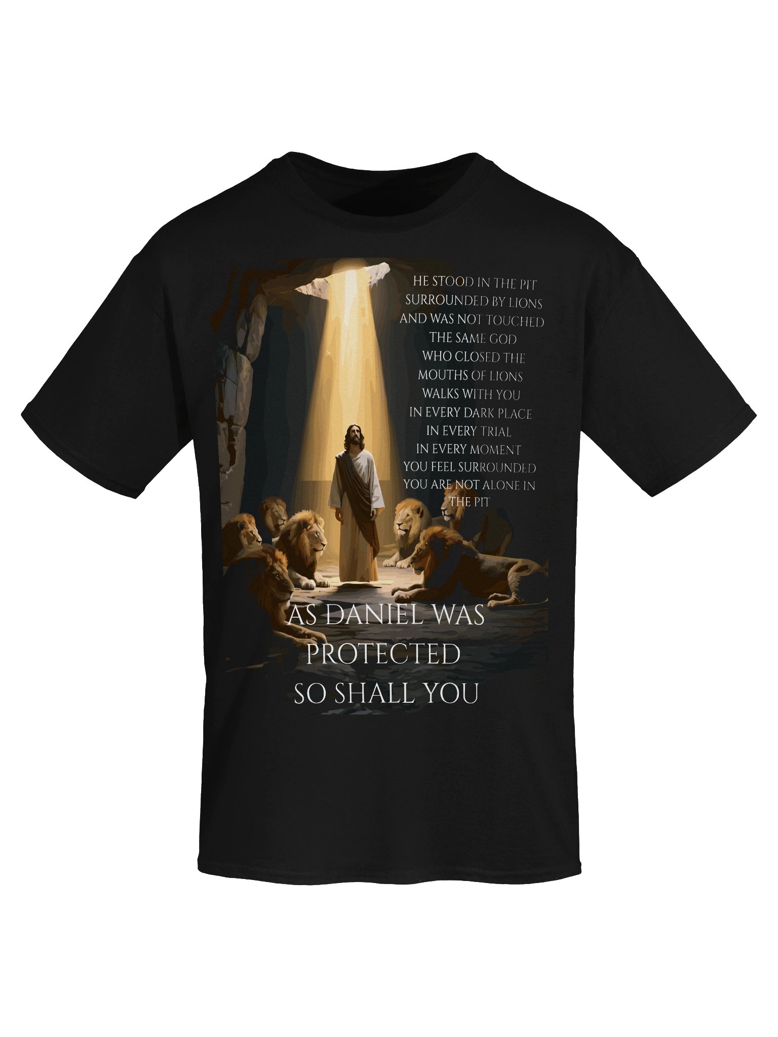 Daniel in the Lions’ Pit Faith Tee product image (5)