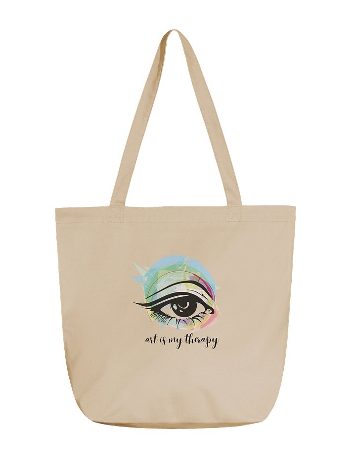 ''Art is my therapy'' tote bag product image (1)