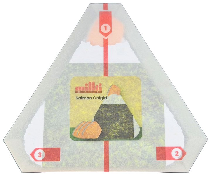 Salmon Onigiri Letter Set product image (1)