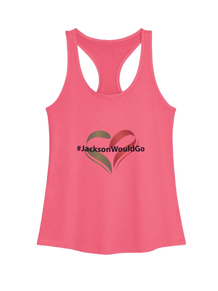#JacksonWouldGo Ladies Racerback Tank product image (1)