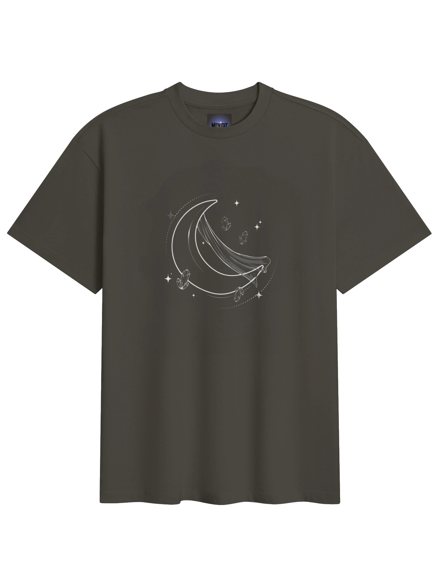 Crystal Crescent // Veiled Moon Heavyweight Box Tee product image (3)