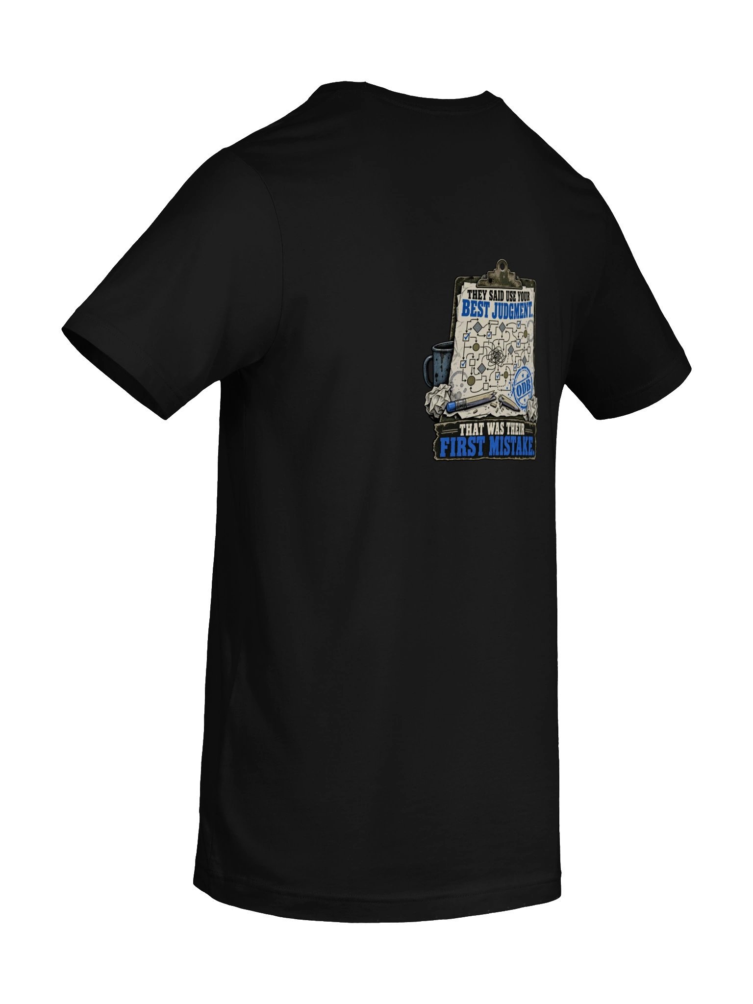 Trust My Judgement Police Side Tee product image (8)