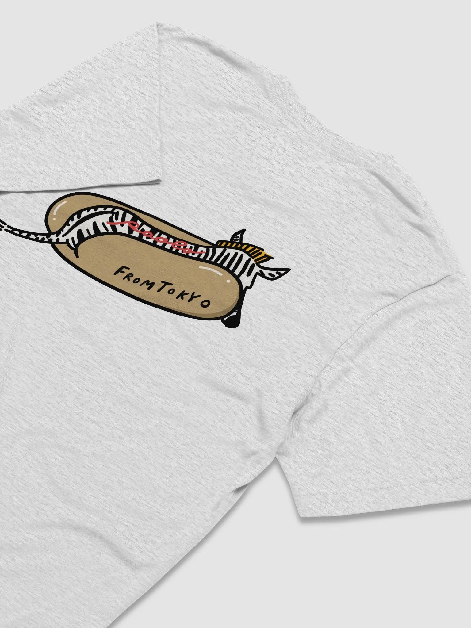 Zebra Hot Dog T-Shirt product image (4)