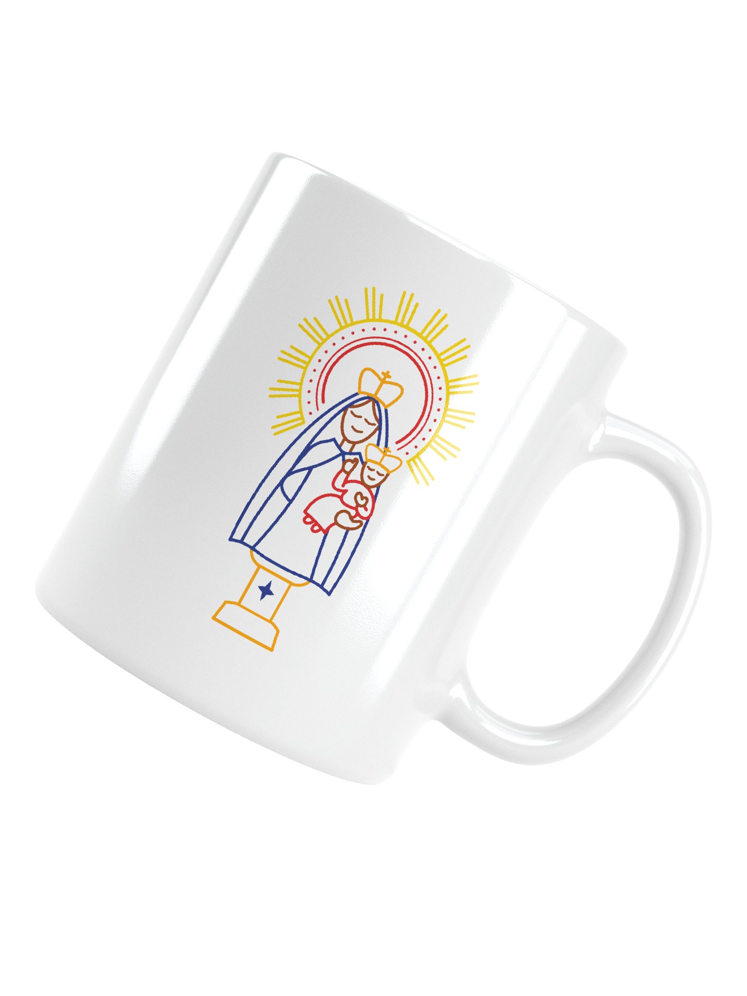 Minimalist Lady of the Pillar Mug product image (5)