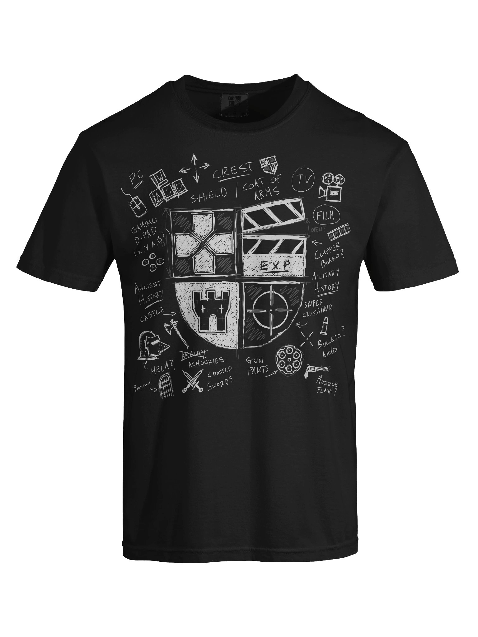 EXP Birthday Logo Sketch T-Shirt product image (7)