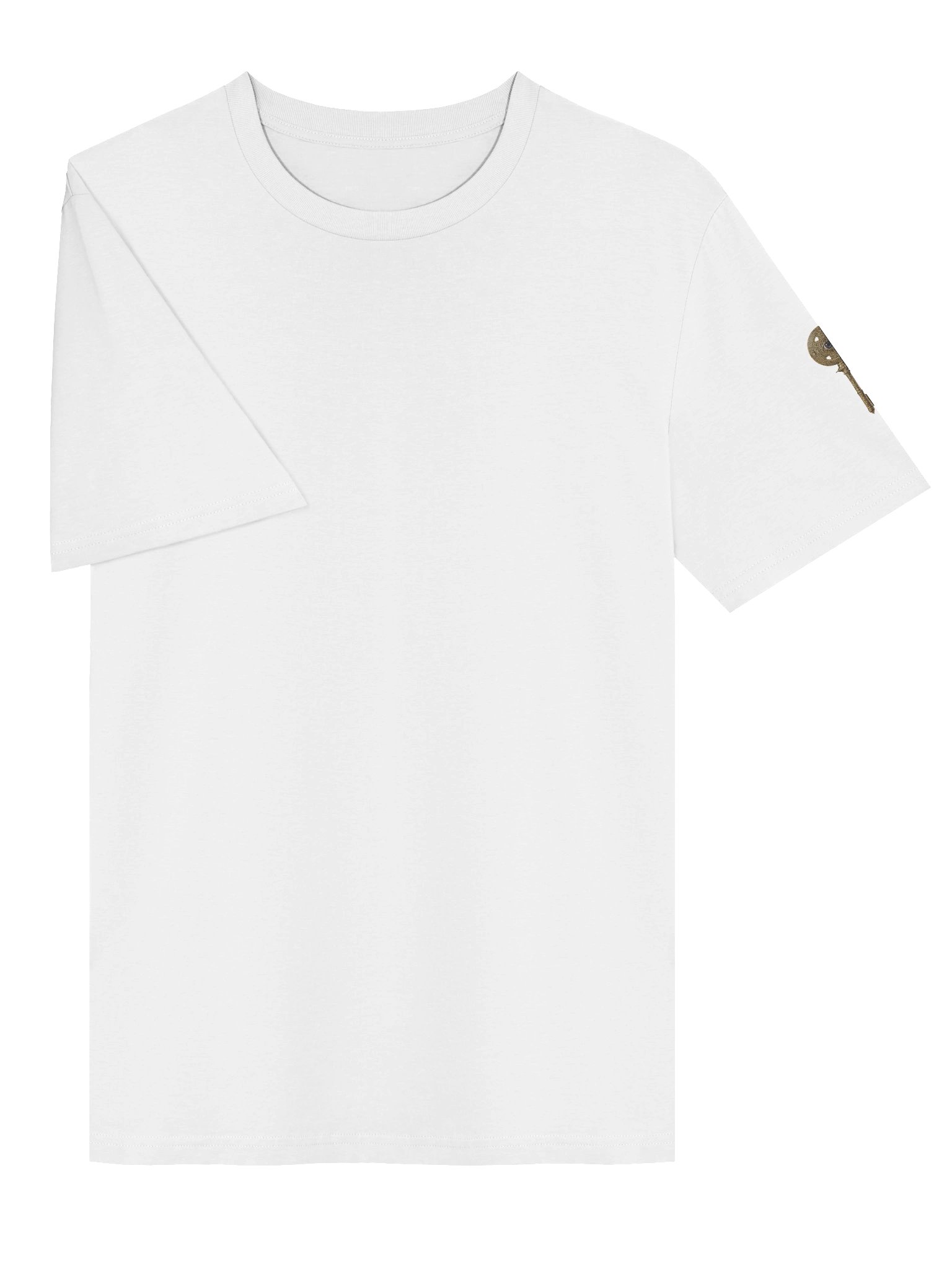 The Gatekeeper’s Key – White Reverse Edition (Back + Left Shoulder Print) product image (3)