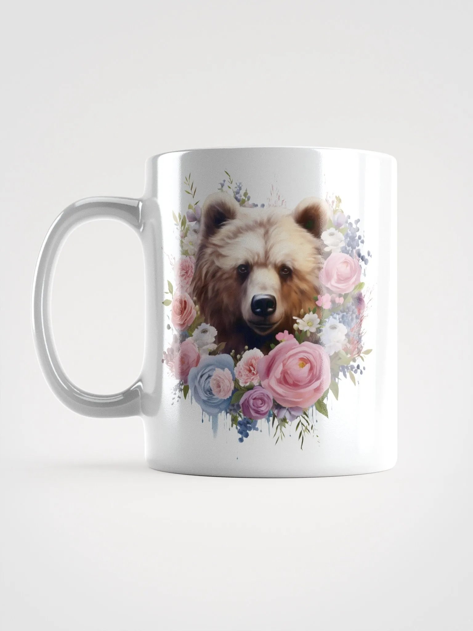 Grizzley Bear Blossom White Mug product image (2)
