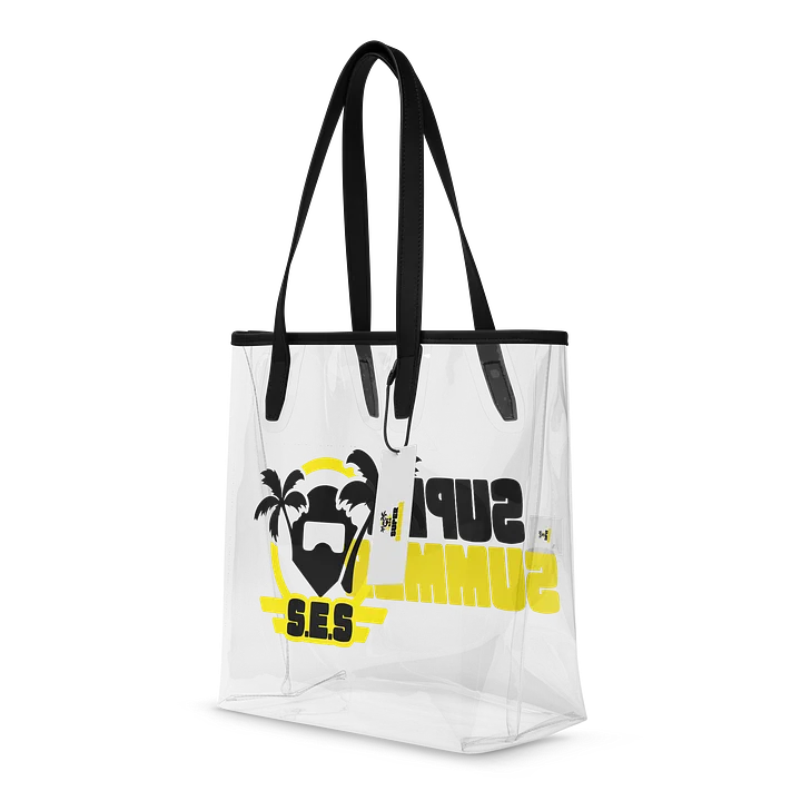 S.E.S Super Summer 26 - Yellow Logo Clear Beach Bag product image (1)