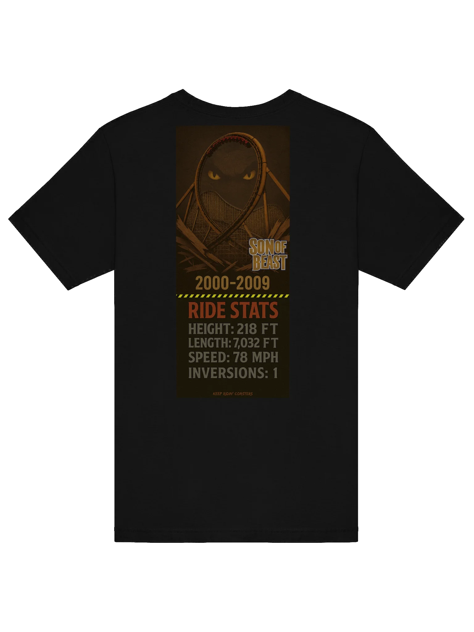 Son of Beast Roller Coaster Loop T-Shirt product image (6)
