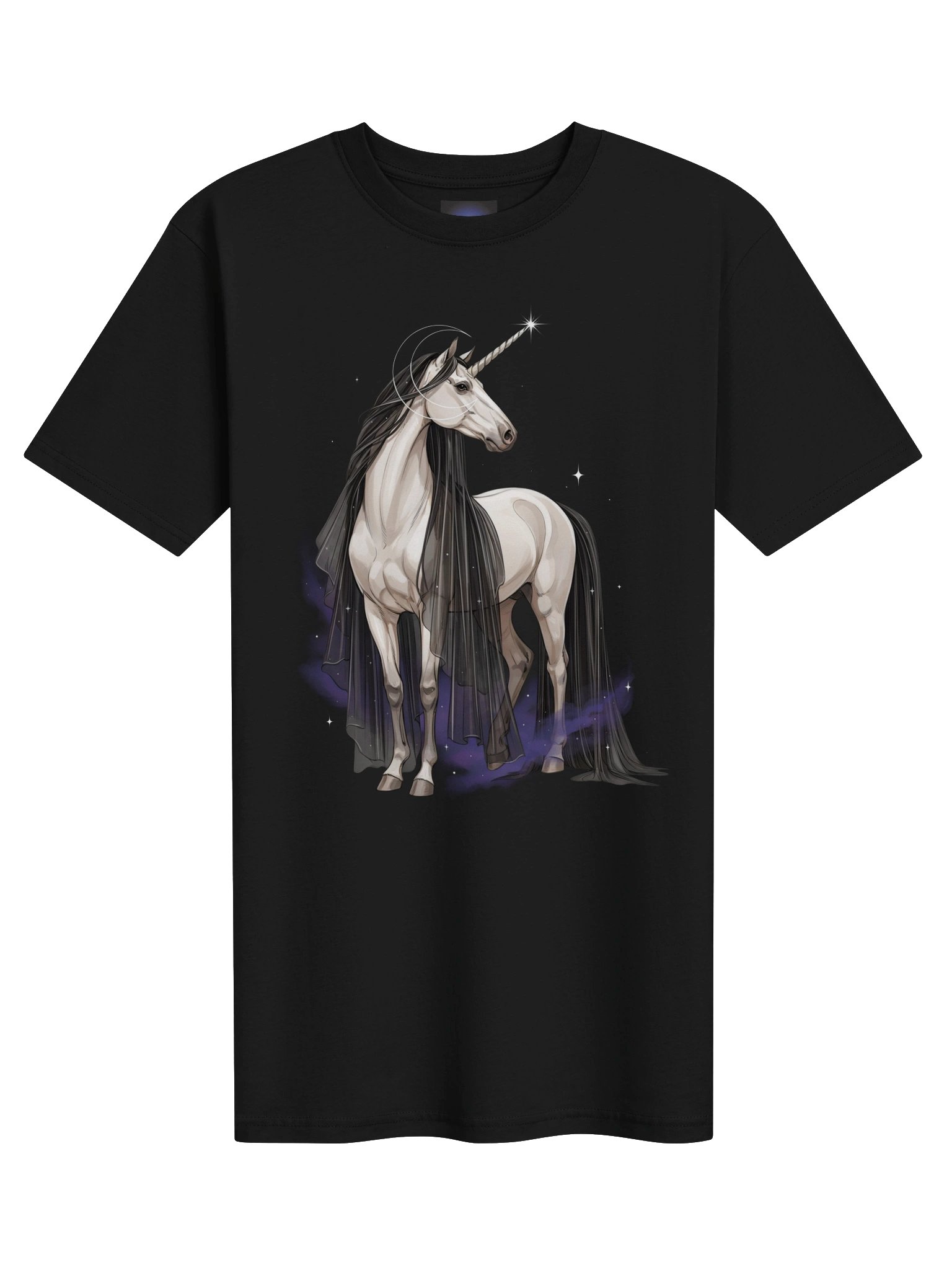 The Ethereal Veil // Dark Unicorn Heavyweight Tee product image (3)