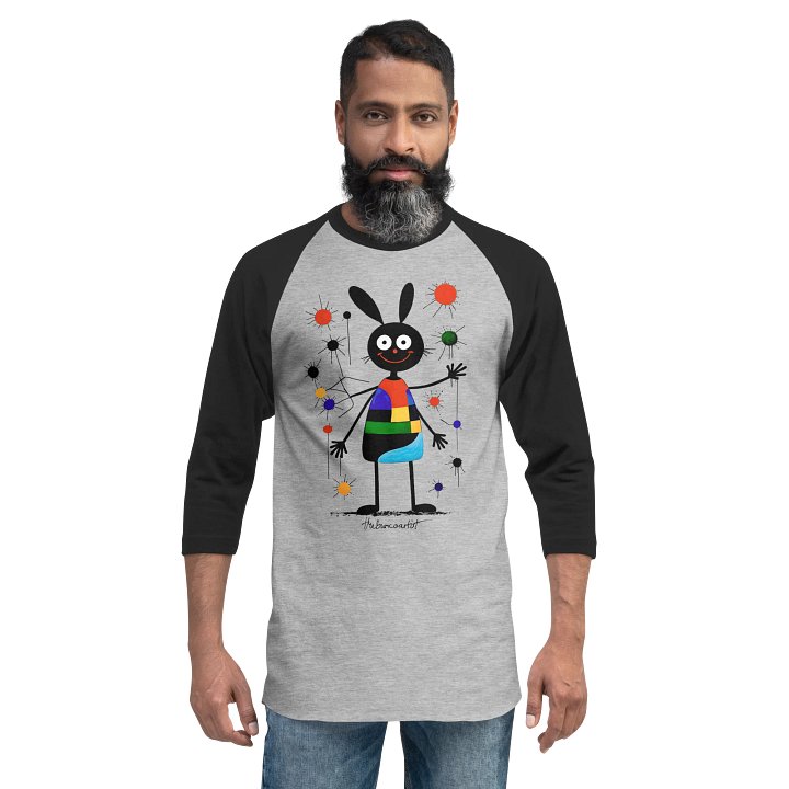Tultex Fine Jersey Raglan Tee product image (1)