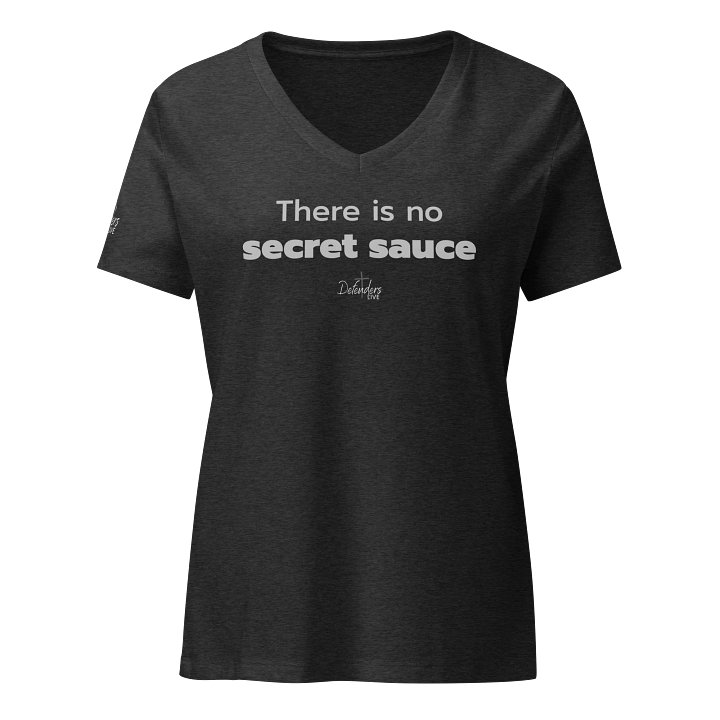 Secret Sauce Feather Flow Women's V-Neck T-Shirt product image (3)