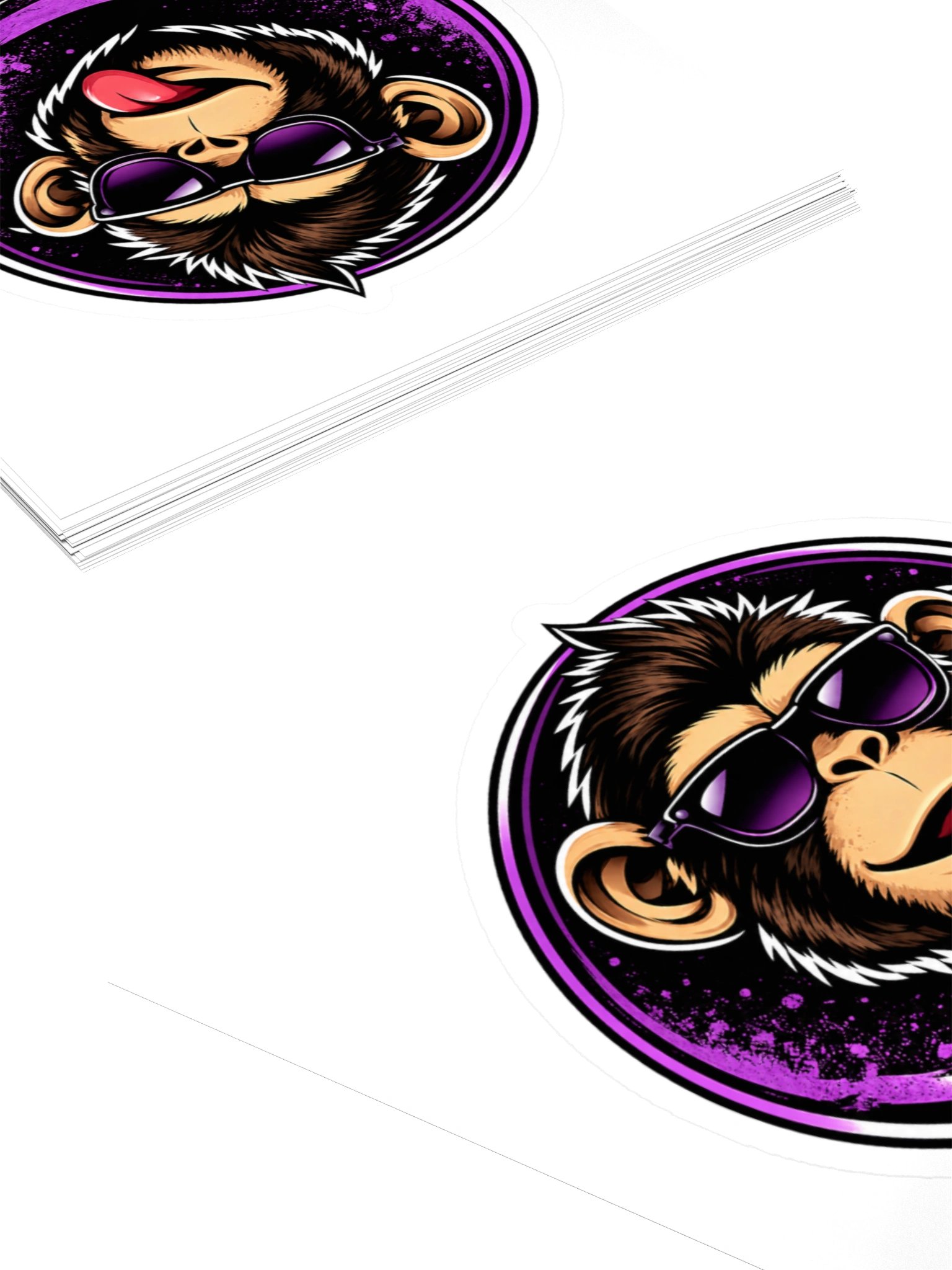 DrunkNMonkey Classic Logo Sticker product image (4)