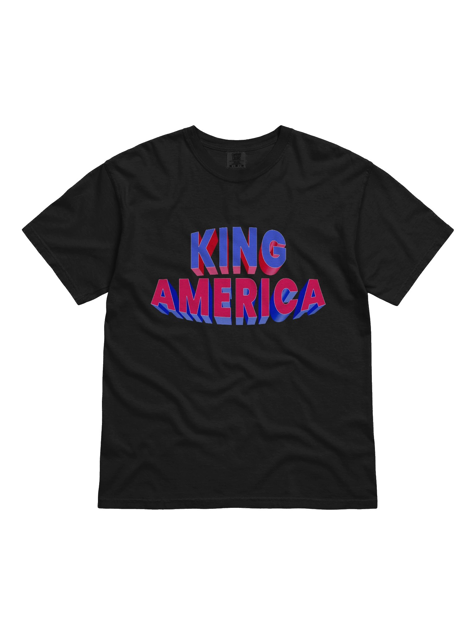 KING AMERICA 3D Extrude Tee product image (1)