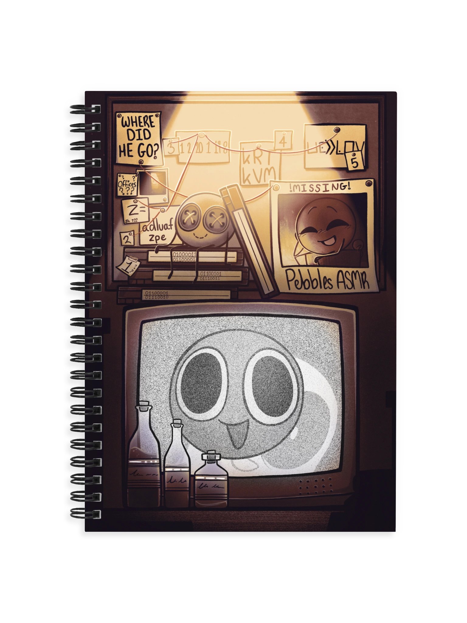 Spooky Peb Notebook product image (1)