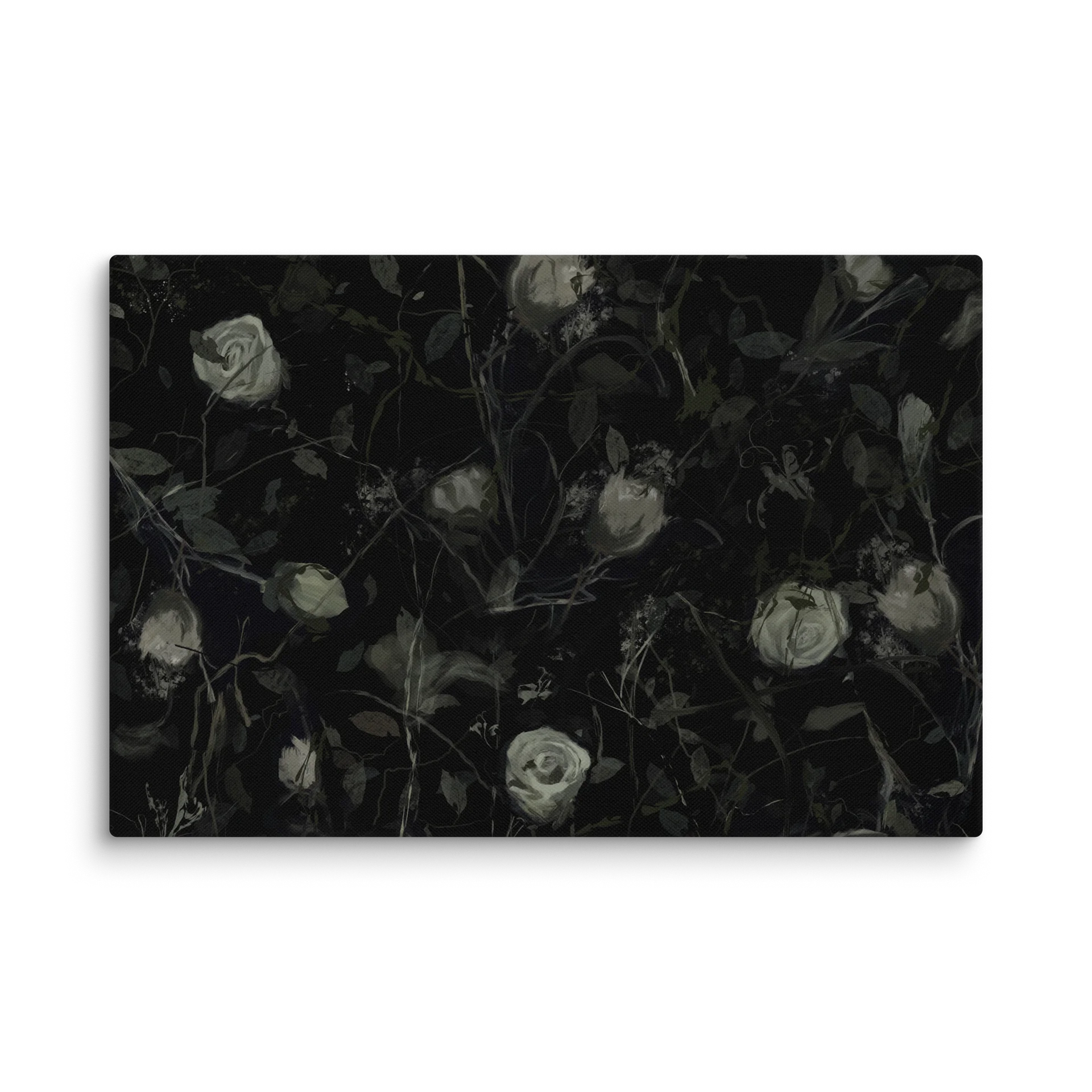 Moody Florals - extra large canvas product image (1)