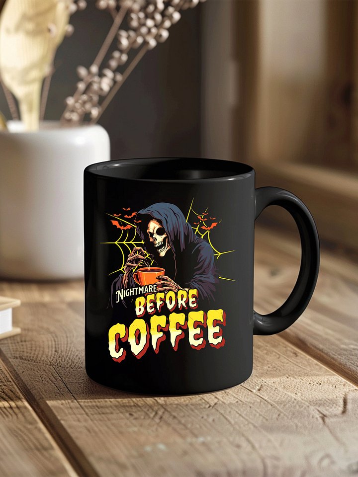Skeleton Drinking Coffee Mug – 