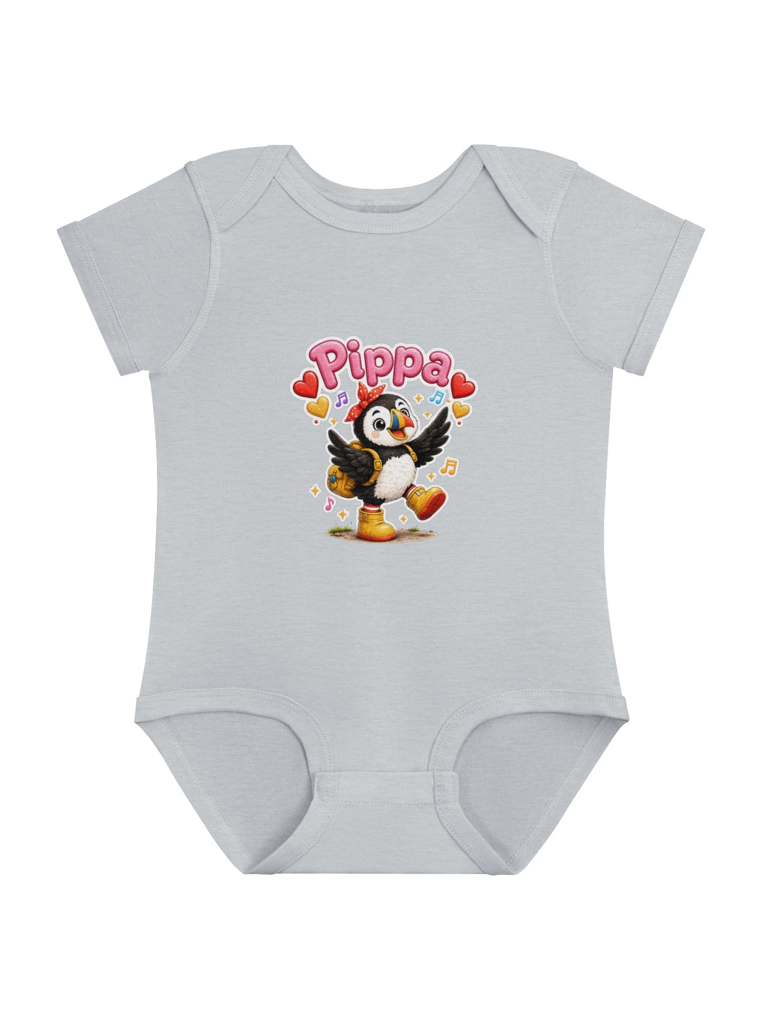 Rabbit Skins Baby Short Sleeve Bodysuit - Pippa product image (2)