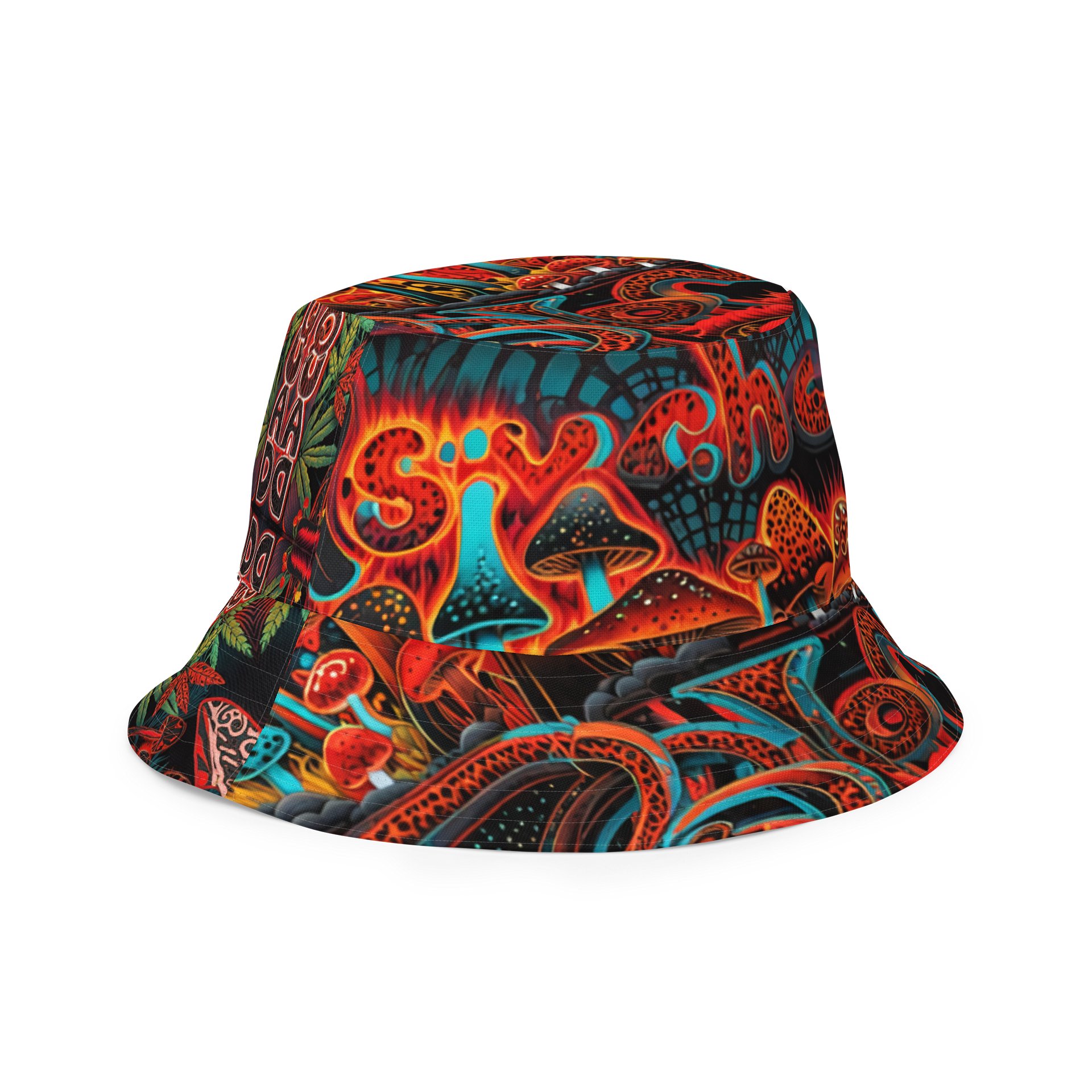 Shroom Squad Reversible Bucket Hat product image (3)