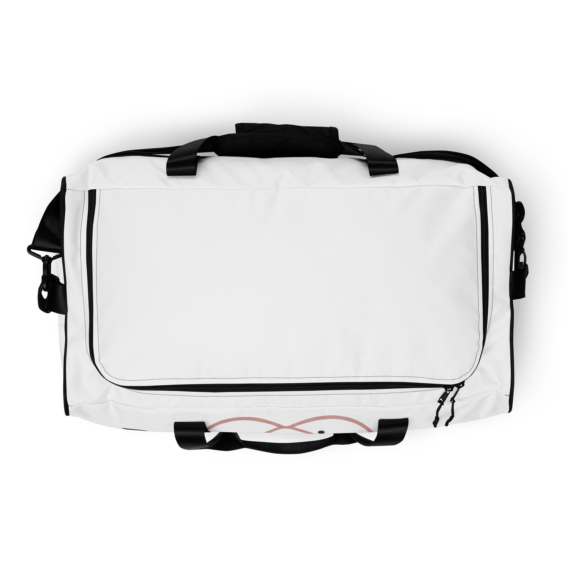 Rose-Tinted Spiral Heart Duffle Bag product image (9)