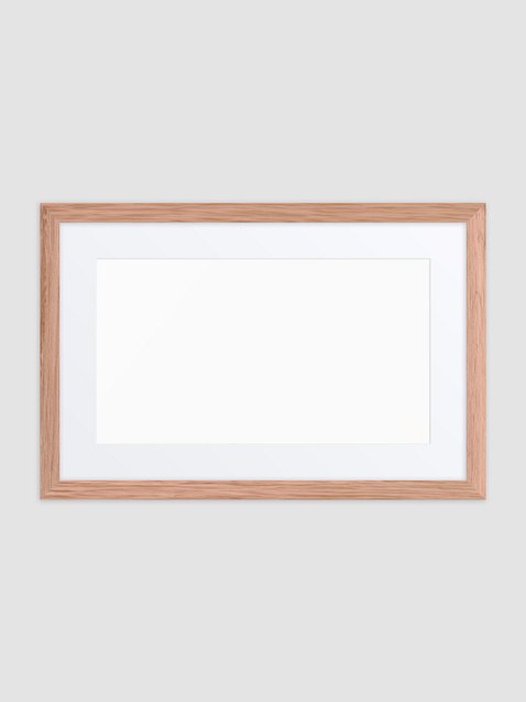 Photo showing Matte Paper Framed Poster With Mat (in)