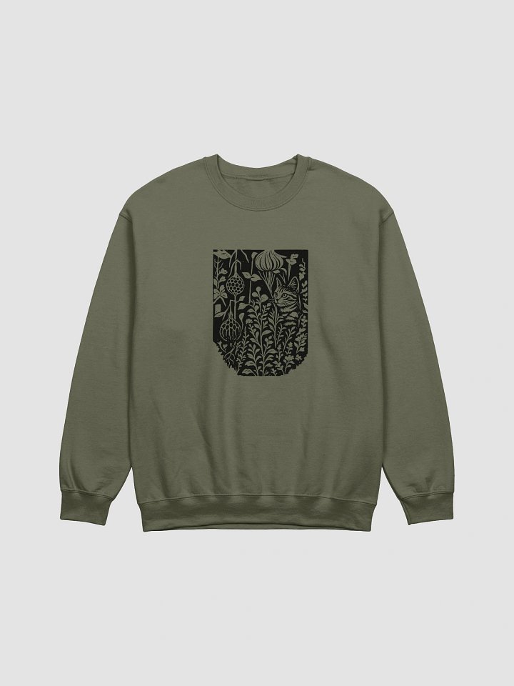 Limited Edition Cat Art Print Air-Jet Spun Classic Crewneck product image (2)