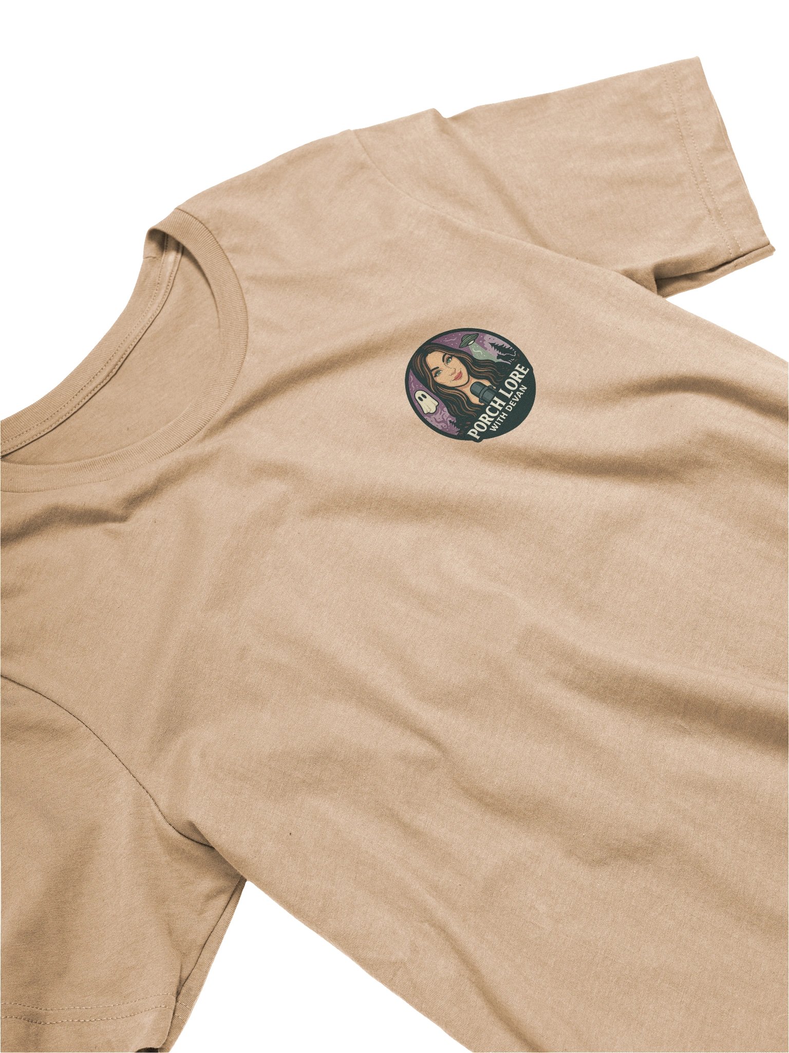 CRYPTID MOON W/ FRONT LOGO SUPER SOFT T-SHIRT (SOLID COLORS) product image (4)