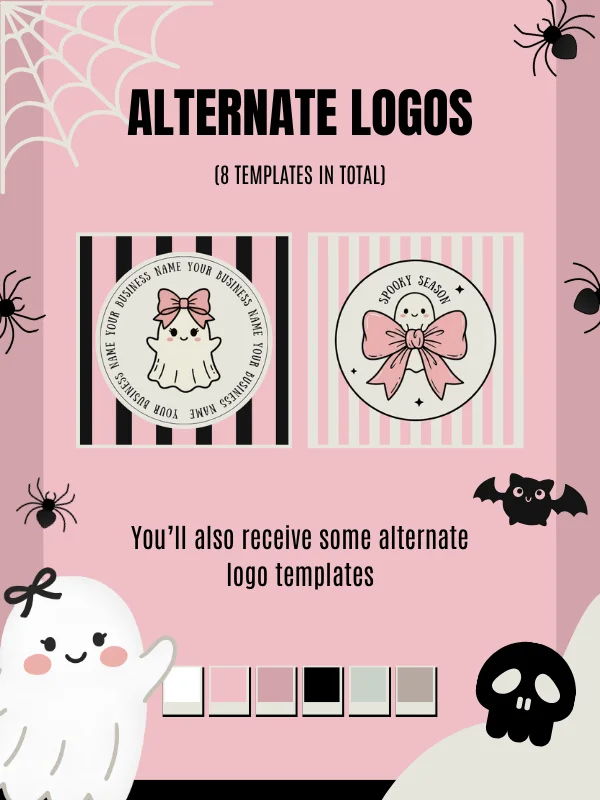 Coquette Halloween Logo SVG & PNG product image (5)