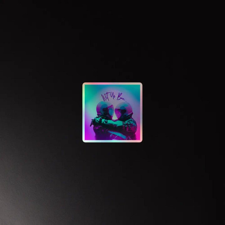 Cosmic Embrace! Holographic Sticker Sheet product image (4)