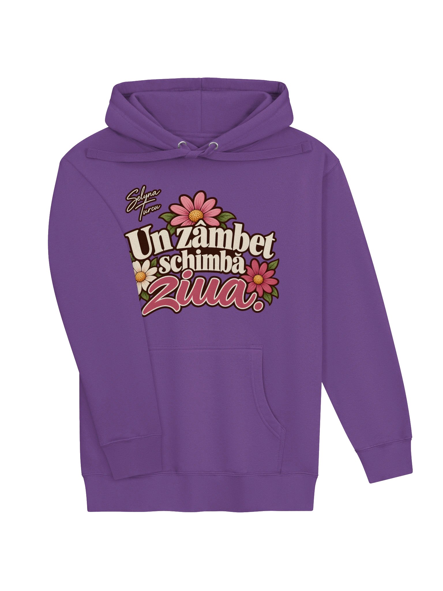 Hanorac „Un zâmbet schimbă ziua” – Selyna Turcu product image (2)