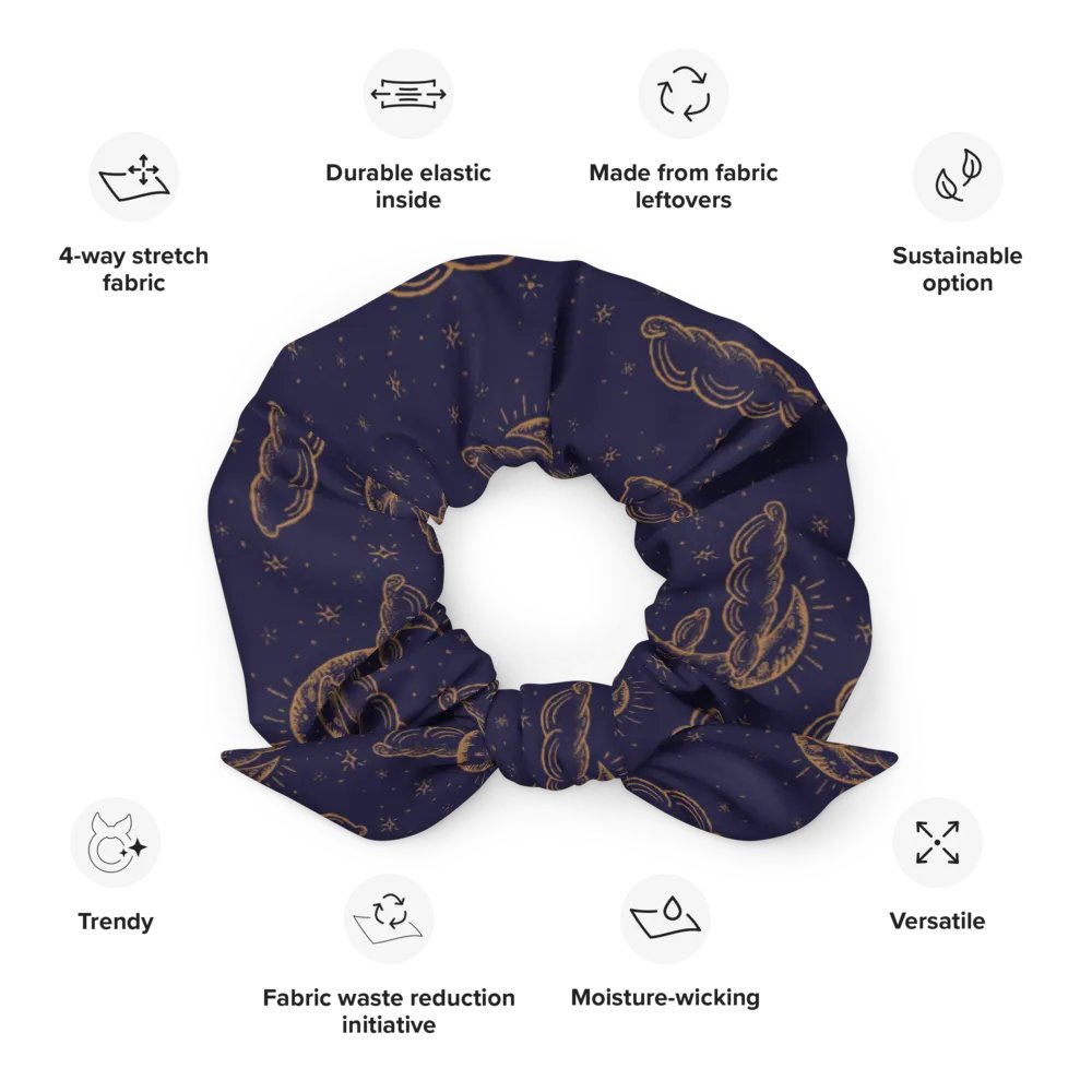 Celestial All-Over Print Scrunchie product image (12)