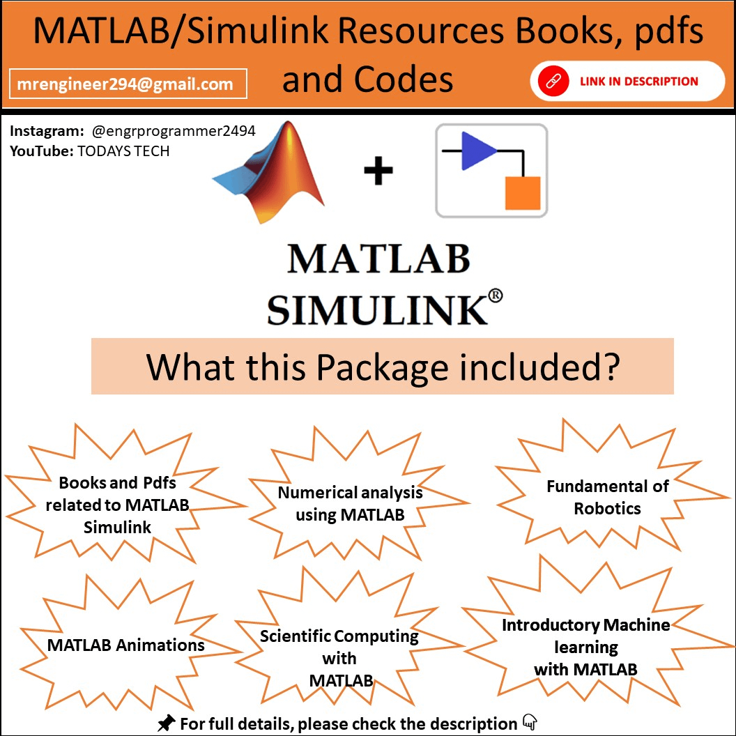 Ultimate Collection of MATLAB & Simulink Learning Books and Resources ...