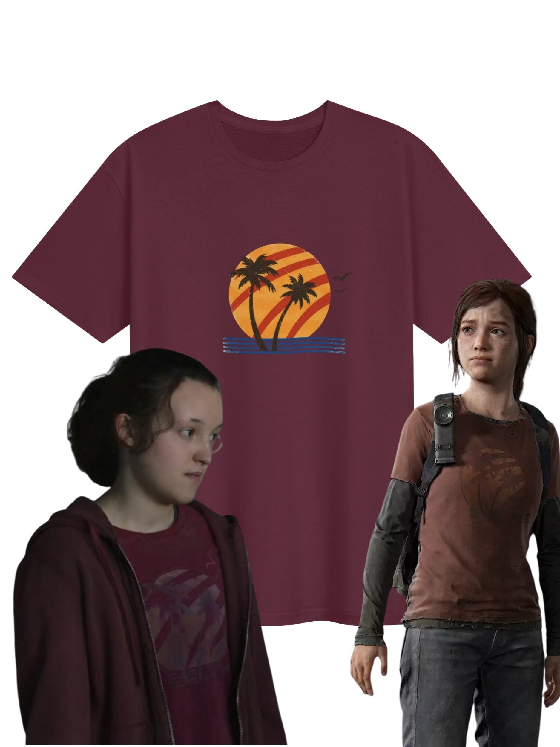 Ellie Williams Palm Tree Unisex Tshirt product image (1)