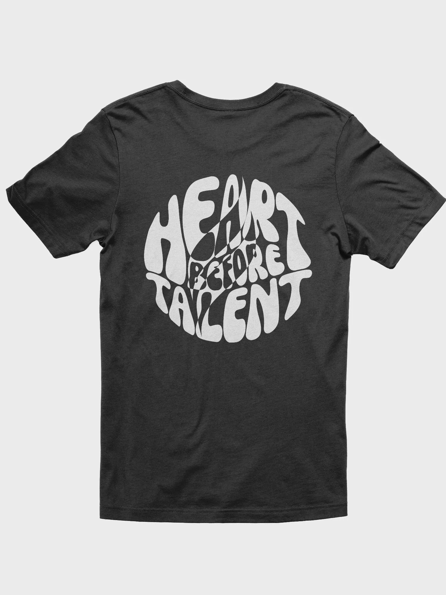 Heart Before Talent Tee | White product image (1)
