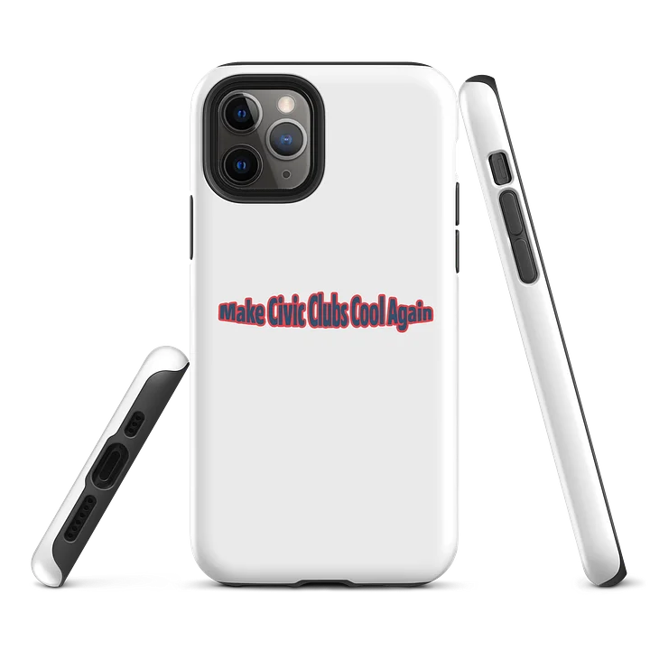 Make Civic Clubs Cool Again™ Too Cool for Calls iPhone® Case product image (1)