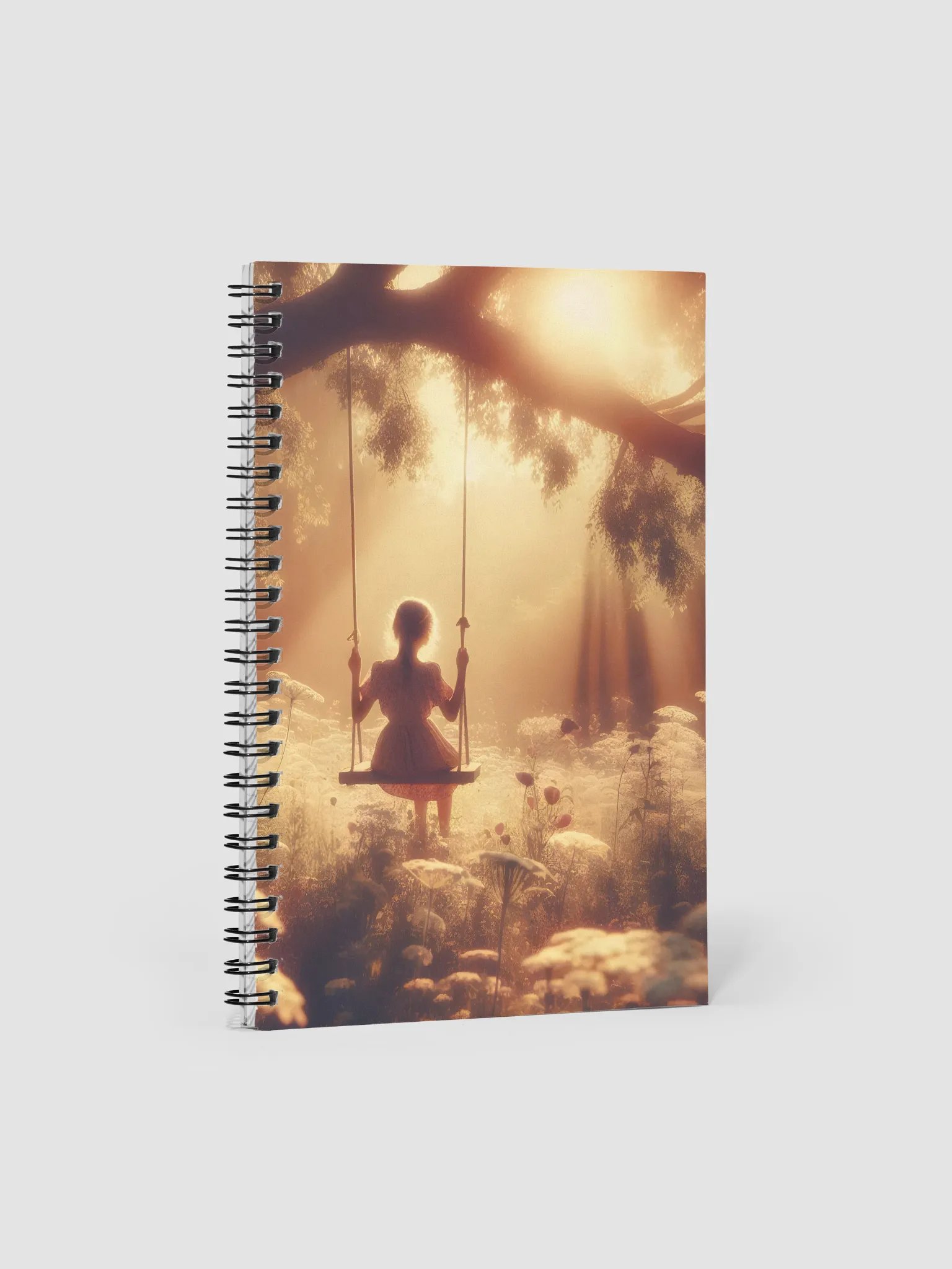 Sunday Swing Spiral Doted Notebook product image (1)