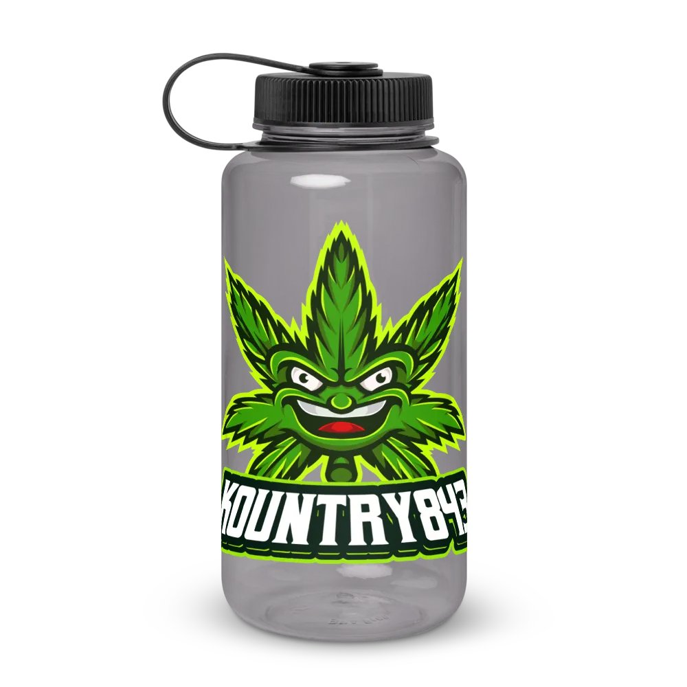 Cannibis Logo - Wide Mouth Water Bottle product image (1)