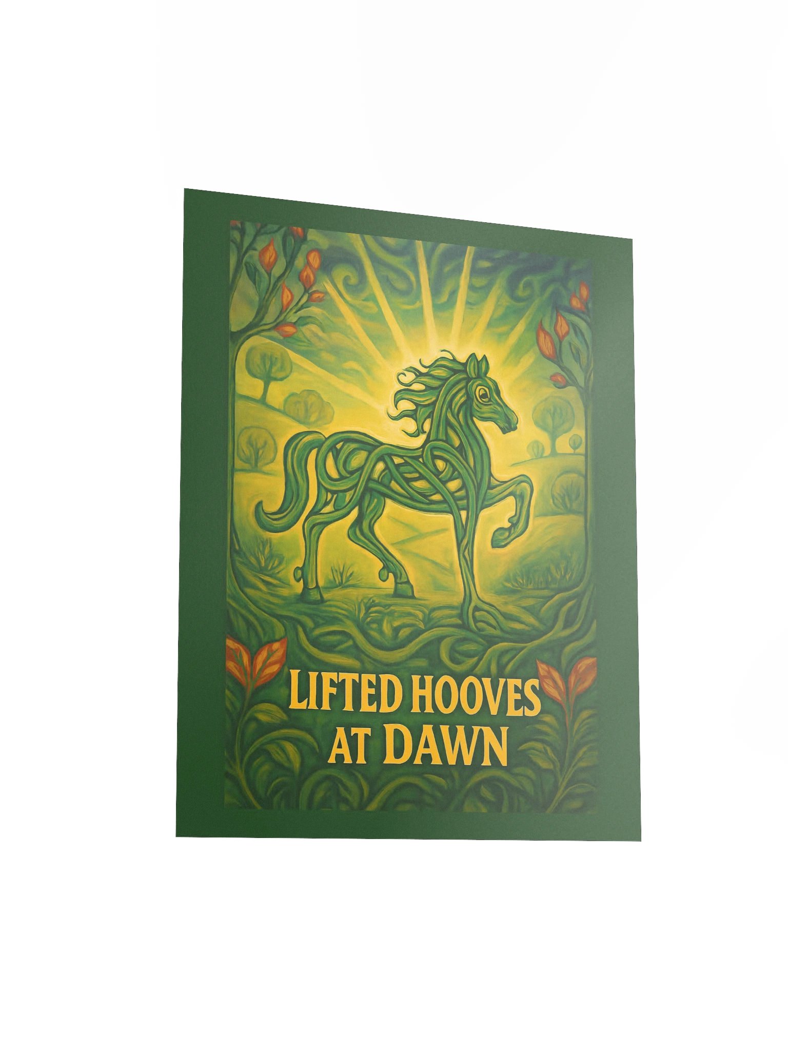 Lifted Hooves at Dawn - Poster - by M-Art & Design product image (3)