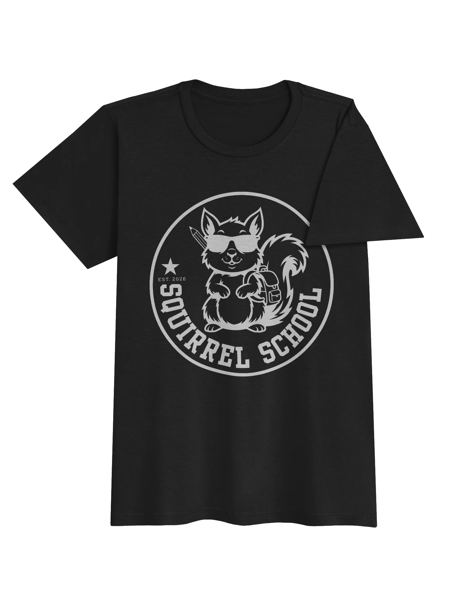 Squirrel School Women's Fitted Tee product image (19)