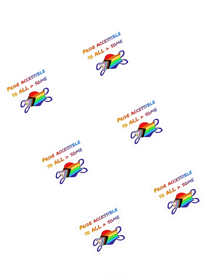 Pride Accessible to ALL > Some sticker pack product image (1)