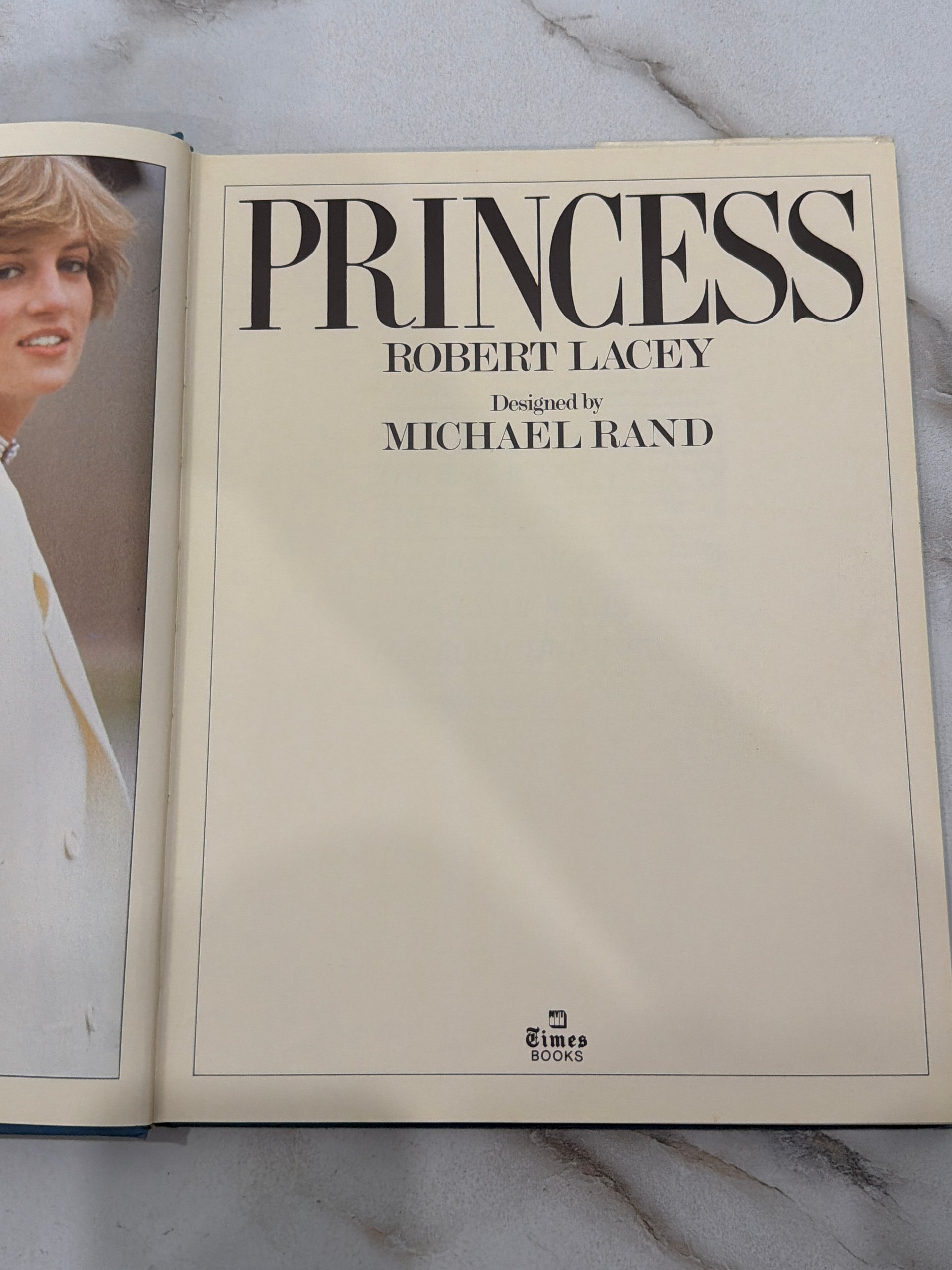 1982 Princess by Robert Lacey First Edition Times Books product image (3)