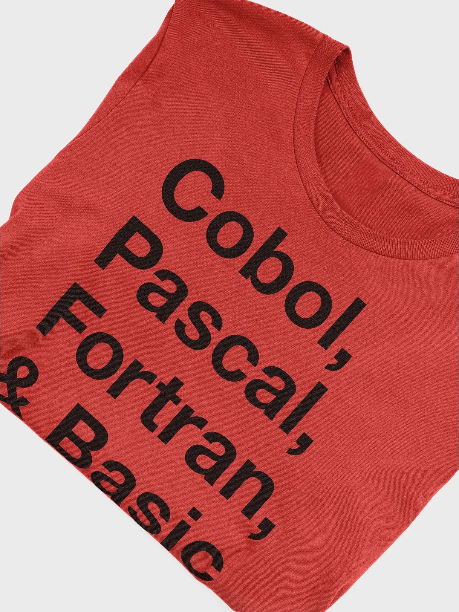 Vintage Programming Shirt - COBOL PASCAL FORTRAN BASIC Retro Computer Programmer Gift product image (5)