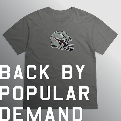 Back by popular demand, just in time for football season!

First six AF helmet tees released today. More to come in the near ...