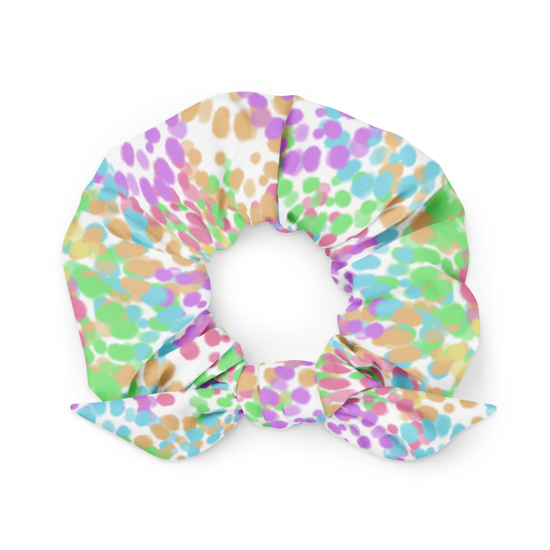Spotty Scrunchie (White) product image (1)