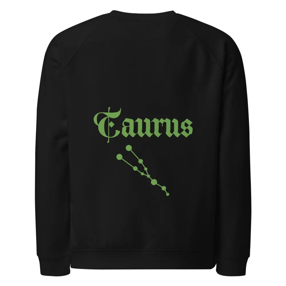 Organic Taurus Outline Raglan Sweatshirt product image (13)